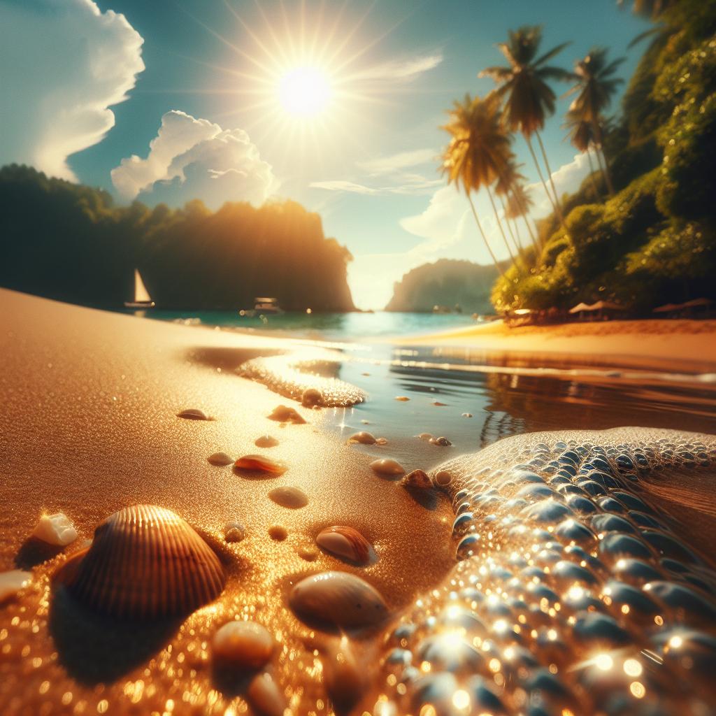 Moonlit Serenity by the Shore