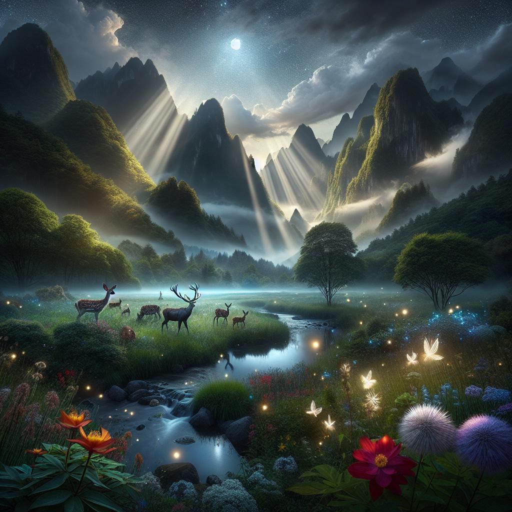 Joyful Night in Misty Mountains