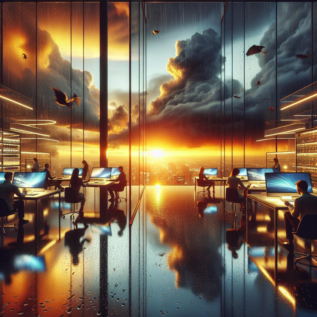 Stormy Serenity in Innovation