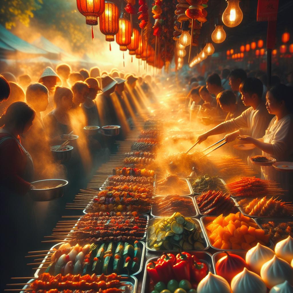 Foggy Feast at Dusk