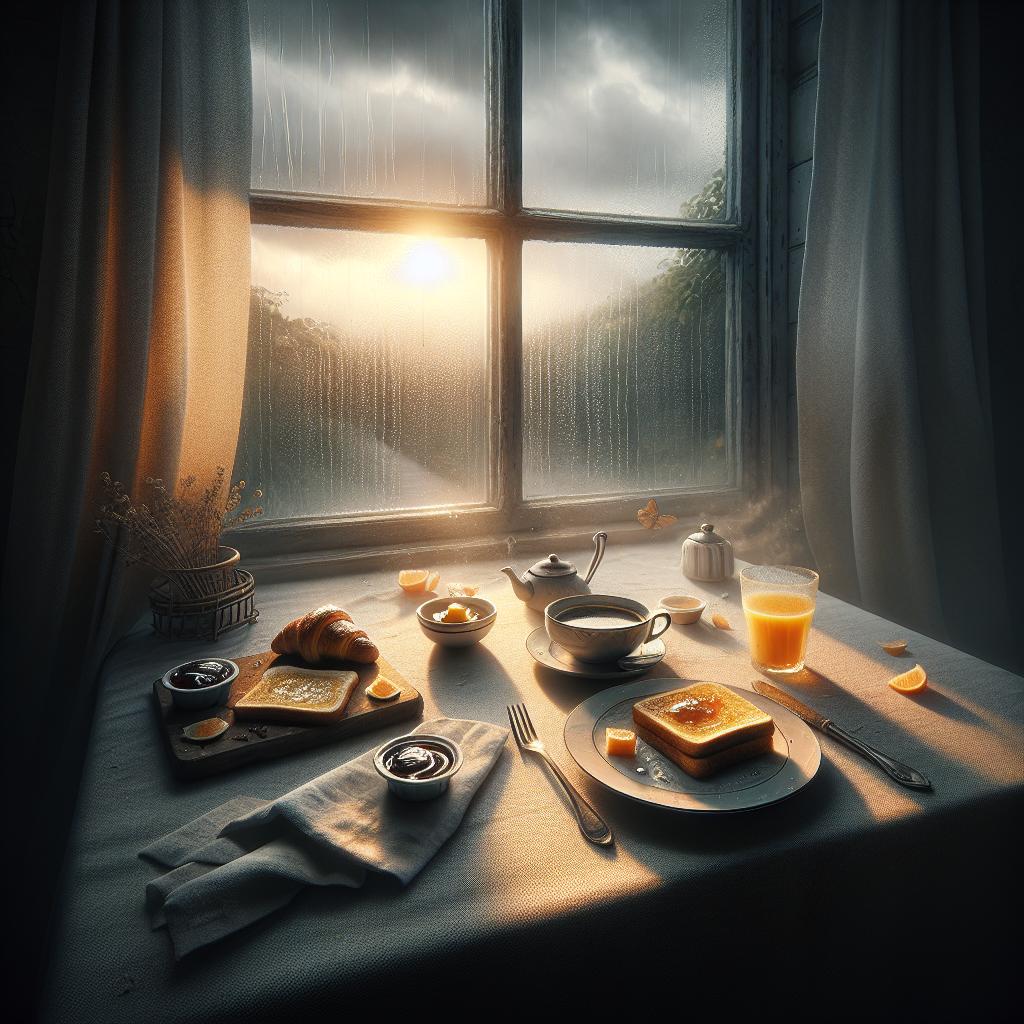 Twilight Breakfast Solitude
