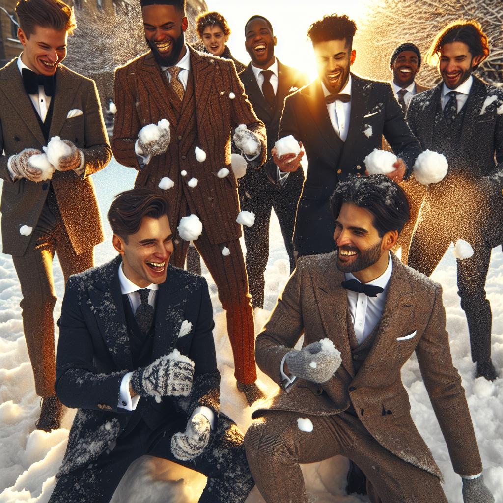 Golden Hour Snowball Dance