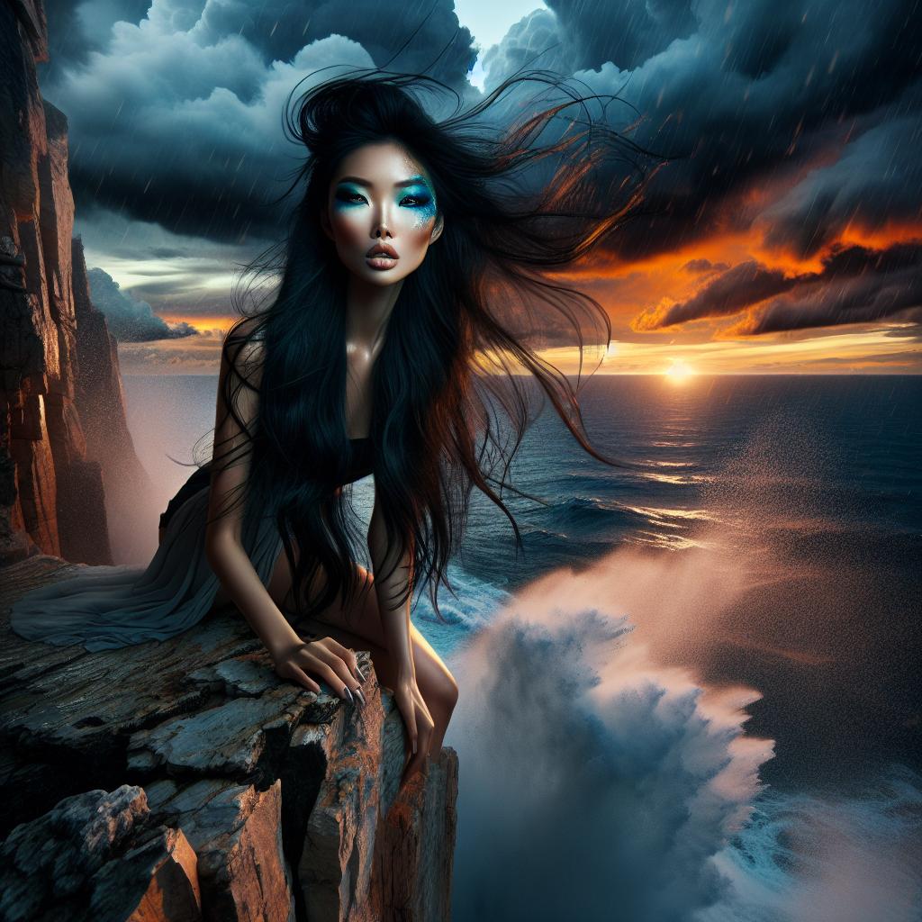 Stormy Sunset Vigil