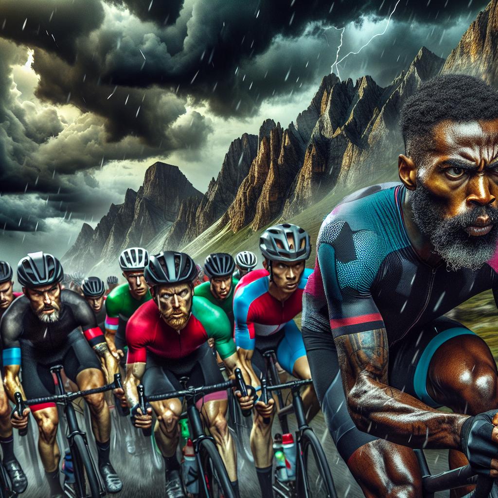 Stormy Race at Dusk