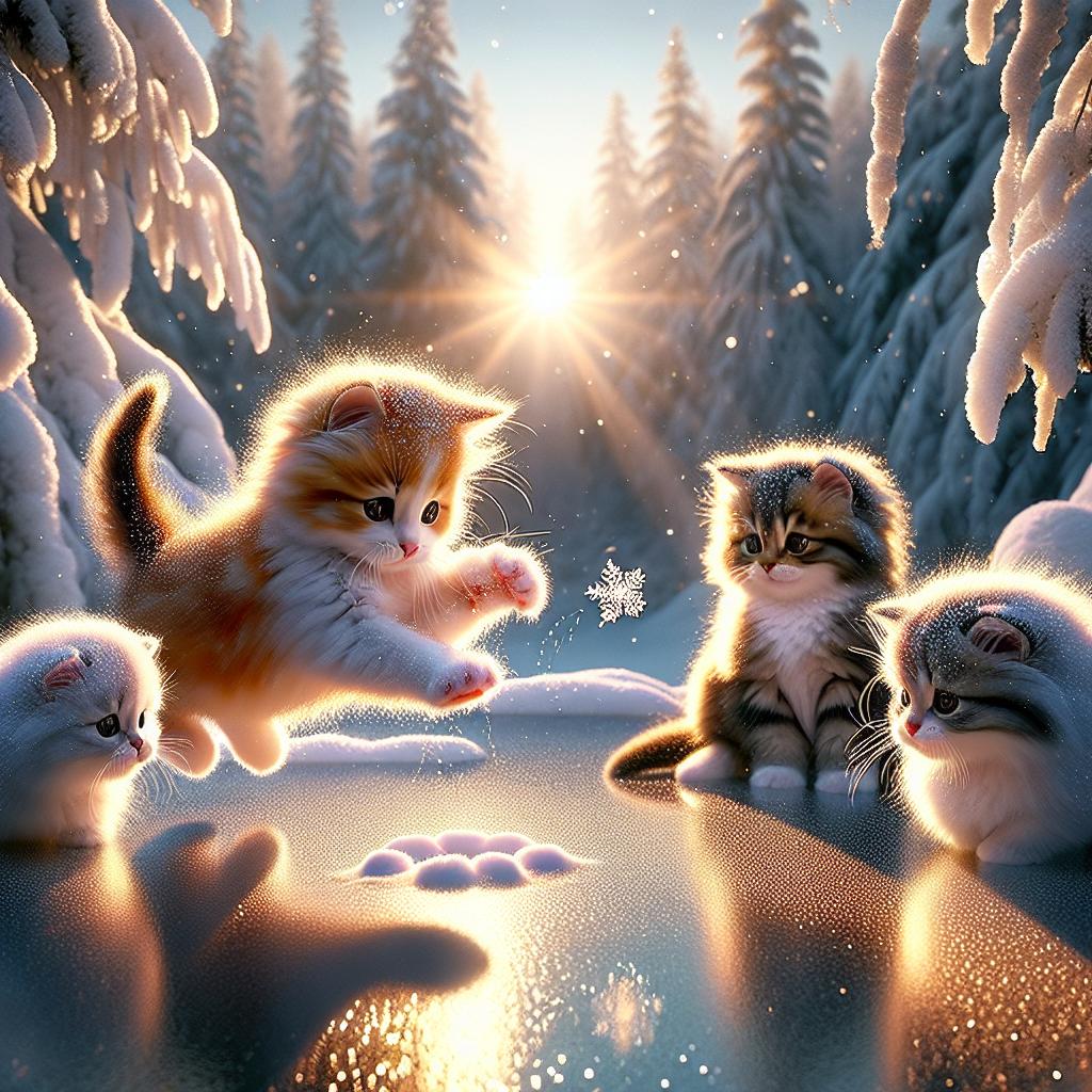 Dawn's Snowy Whiskers